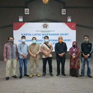 Gelar KLW dan UKW,Ketua PWI Banten: Wartawan Wajib Memilih Organisasi Profesi