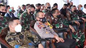 Kapolda Banten dampingi Pangdam III/Siliwangi  launching Kapal Babinsa Merah Putih