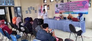 Kelurahan ini sosialisasi pelatihan Bagi UMKM Berjualan secara online.