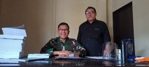 Temu Kangen, Mayjen TNI Joko Warsito Sambangi Kantor SMSI Pusat