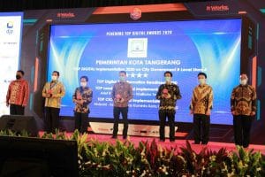 Kota Tangerang Raih 4 Penghargaan  TOP Digital Award 2020 