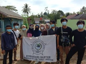 Pengabdian KUMANDANG Komisariat UIN SMH Banten kepada masyarakat Pandeglang.