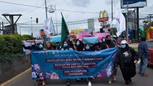 Aliansi Perempuan Banten melawan.