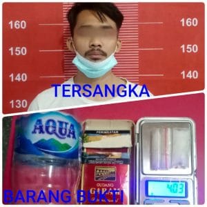 Jangan ikuti Kelakuan Edo,Miliki Sabu Dibekuk Polresta Tangerang.