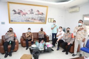 Gelorakan Perusahaan Tangguh Lawan Covid-19, Kapolresta Tangerang Sambangi PT. Ishiyama Internasional