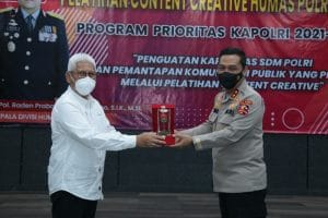 Humas Polri Gelar Pelatihan Konten Kreatif, Program 100 hari Prioritas Kapolri