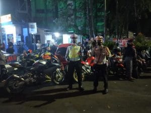 Tidak Sesuai Standar, Polres Serang Kota Amankan 16 Unit Kendaraan R2