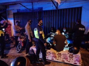 Patroli Skala Besar Untuk Jaga Kamtibmas dan Pecegahan Covid 19.
