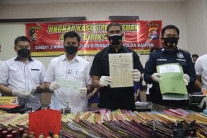 Puluhan Girik Aspal Berhasil Diamankan Satgas Mafia Tanah Polda Banten