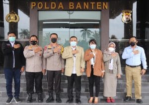 Kapolda Banten Terima Kunjungan Kerja Badan Peneliti Independen Kekayaan Negara dan PARI.