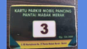 Tarif Parkir 50 ribu di Pantai Mabak,ini kata Kepala Dinas DPMPTSP kota Cilegon.
