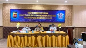 Persiapan Pengamanan Mudik Lebaran, Ditlantas Polda Banten Gelar Rakor Lintas Instansi.