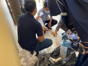 Ditreskrimsus Polda Banten Tangkap Penyeludup 12.000 Benih Lobster.