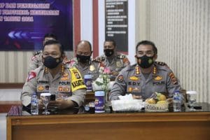Kapolda Banten Buka Pelatihan Pra Operasi Keselamatan Maung 2021 Secara Virtual