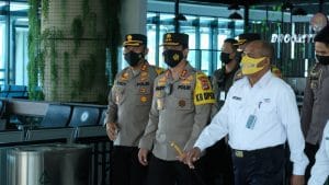 Kapolda Banten Cek kesiapan Pelayanan ASDP Merak