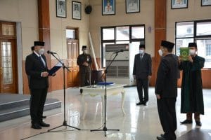 Bupati Tangerang Lantik Direktur Umum Perumdam Tirta Kerta Raharja