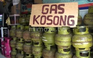 Jelang Ramadhan gas elpiji 3 kg langka ditemukan di pasaran.