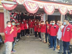 Lambok,F Sihombing Kunker Ke DPC PBB Cilegon,Sebut PAC Merak Strategis.