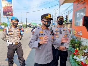696 kendaraan Pemudik di Putar Balikkan di Hari keenam oleh Polda Banten