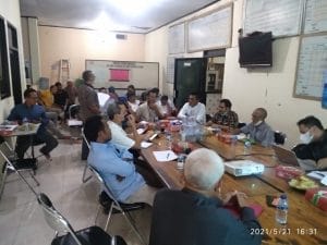 Sejumlah Nelayan Salira Menolak Rencana Reklamasi PT.Indra Jaya Abadi.