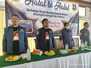 Halal Bihalal KT Mutiara digelar dengan sederhana.ini pesan KT Cilegon.