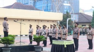 Tiga Kasat Polres Cilegon Mutasi,Kasat lantas Jabatan Baru jadi Kapolsek Jawilan.