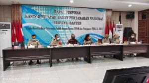 Ombudsman Banten Beri Penguatan Zona Integritas Kepada BPN Se Banten