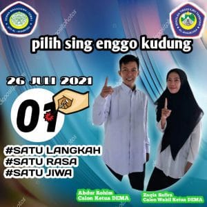Dewan eksekutif mahasiswa(DEMA),untuk wadah pengembangan diri Mahasiswa.