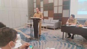 Kesbangpol Cilegon gelar Kegiatan Politik kepada Puluhan Organisasi masyarakat.