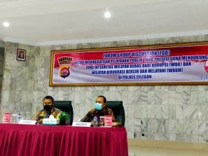 Ombudsman Banten Apresiasi Polres Cilegon dapat pin perak Kapolri kelola PPKM Mikro