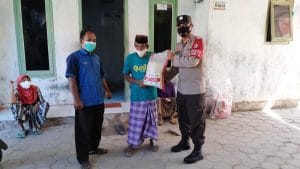 Serentak!!Polres Cilegon Polda Banten laksanakan bakti sosial Bhayangkara untuk negeri.