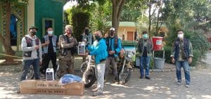 PPKM Darurat, IMI Kota Tangerang Bersama Bikers Brotherhood Siap Bersinergi Bantu Pemerintah.