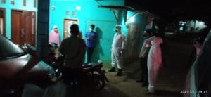 Koramil 2306/Mancak Kodim 0623/Cilegon Mendistribusikan Obat untuk Pasien Isoman Door To Door
