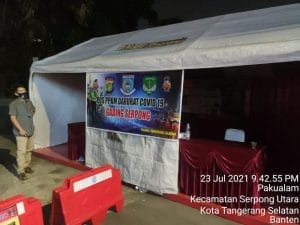 Ombudsman Banten temukan Posko penyekatan kosong petugas pada PPKM Darurat di Tangsel
