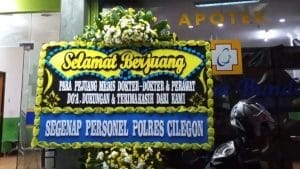 Kapolres Cilegon Polda Banten berikan apresiasi kepada Tenaga kesehatan Kota Cilegon.
