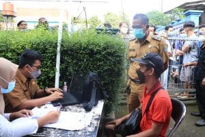 Percepat Proses Vaksinasi, Kecamatan Solear Targetkan 3.000 Dosis Hingga Akhir Agustus