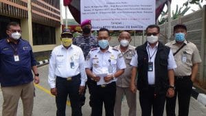 Serbuan Vaksinasi Tahap II Gapasdap,INFA dan BPTD Wilayah VIII Banten Salurkan 2500 Dosis