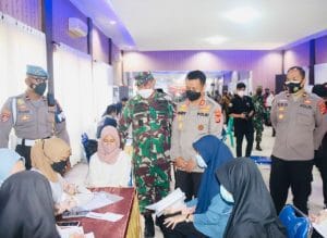 Dukung Akselarasi Vaksinasi Nasional, Polda Banten Gelar Vaksinasi Tingkat Pelajar