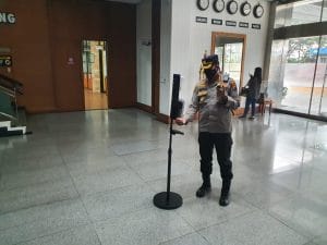 Kapolresta Tangerang Kunjungi PT. KMK, Tinjau Pelaksanaan Prokes dan Ruang Vaksinasi