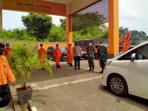 Kunjungan Kerja Komisi V DPR RI di Basarnas, Polsek Kramatwatu Lakukan Pengamanan