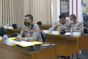 Polda Banten Gelar Zoom Meeting Evaluasi Penyaluran Bantuan BTKLW