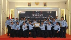 Lapas Pemuda Kelas IIA Tangerang Raih Penghargaan Dari Kementerian Pemberdayaan Aparatur Negara dan Reformasi