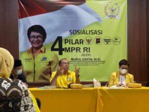 sosialisasi 4 Pilar: nurul arifin mengigatkan Pentingnya keterlibatan masyarakat dalam menjaga keutuhan bangsa