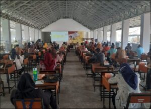 Dihadapan camat dan lurah Nurul arifin mempertegas kehidupan berbangsa dan bernegara sesuai 4 pilar