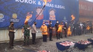 Keren!! Pemusnahan Barang Milik Negara Kanwil DJBC Banten dengan Metode Co-Processing.