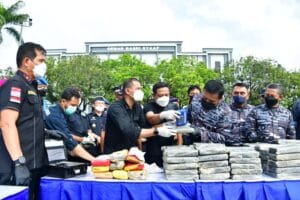 Patut Di Apresiasi TNI AL Gagalkan Penyelundupan 179 Kg Kokain Senilai Rp. 1,25 Triliun