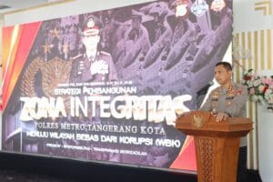 Kapolres Metro Tangerang Kota Ajak Masyarakat Teluknaga Komitmen Road Show ZI Menuju WBK