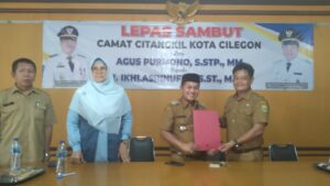 H.Iklasinnufus,S.ST Jabat Camat Citangkil Siap Bangun Sinergitas Dengan Masyarakat
