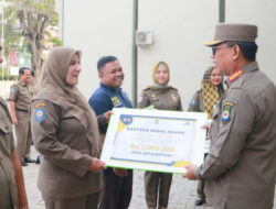 Anggota Satpol PP Kota Tangerang Dapat Bantuan Modal Usaha