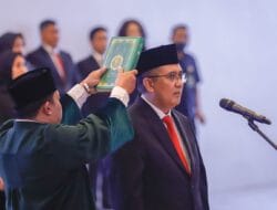Wakil Ketua MA RI Pandu Slamet Eddy Purnomo Ucap Sumpah Jabatan Sebagai Anggota BPK RI